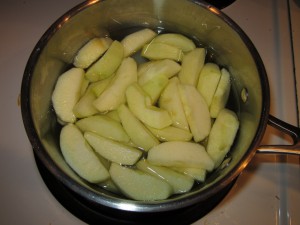 homemade baby applesauce