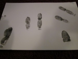 ink print kit Mason fingers
