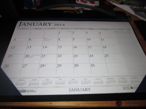shoplet desk calendar