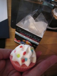 Actz glycerin cupcake soap