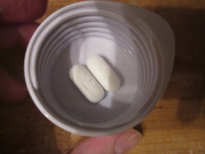 CRUSH pills in base