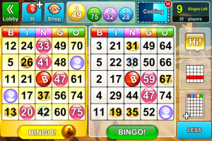 bingo bash 2 cards