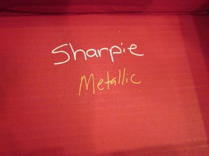 Sharpie Metallic