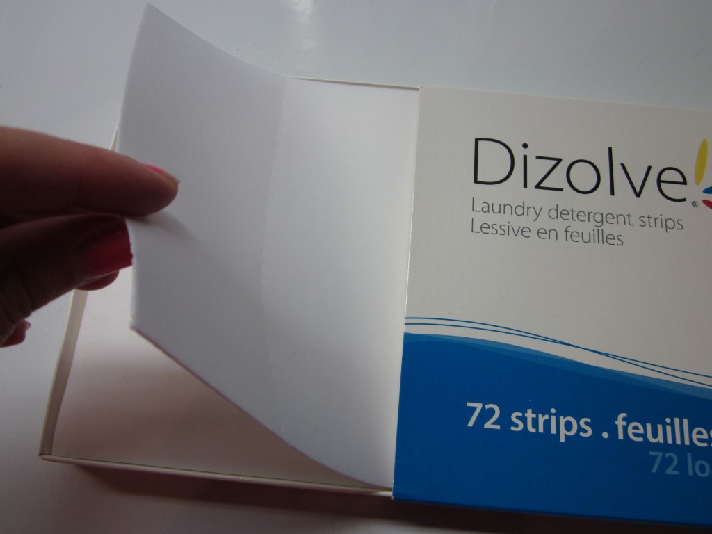 Dizolve laundry detergent