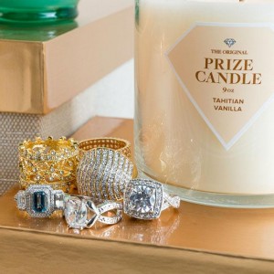 Prize Candle with rings