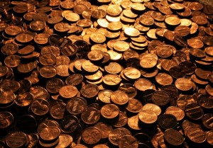 Pennies wikimedia