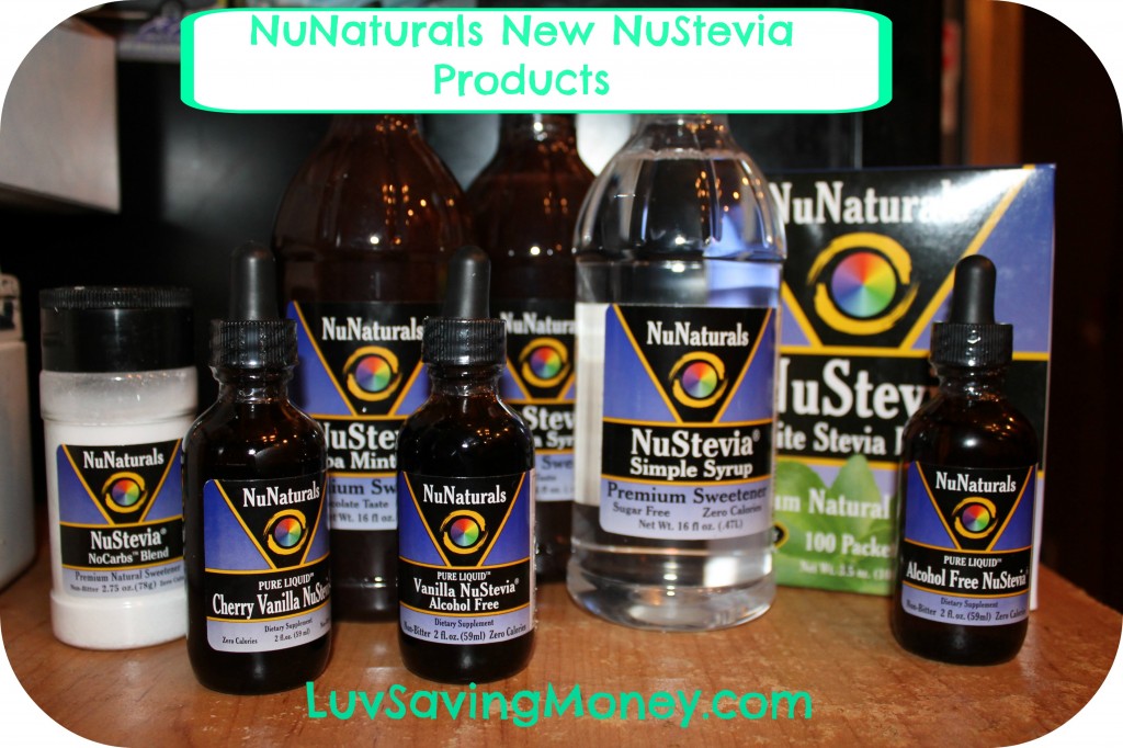 NuNaturals New products