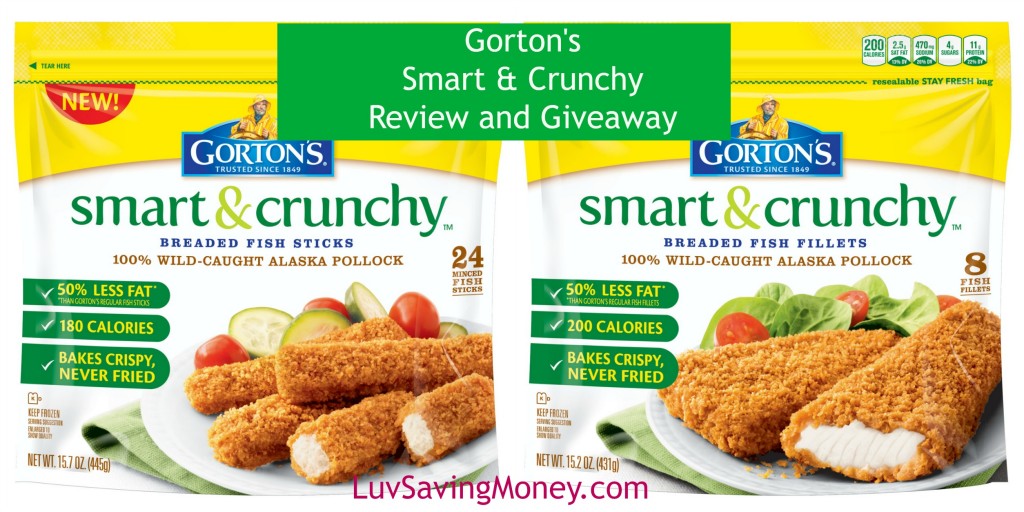 New Gorton’s Smart & Crunchy It’s Fish 2.0 Luv Saving Money