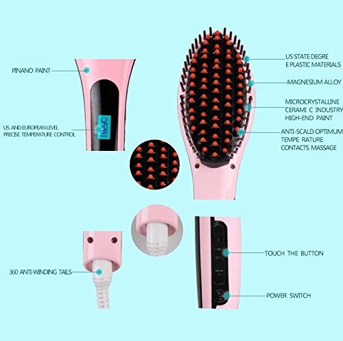 straightening brush features