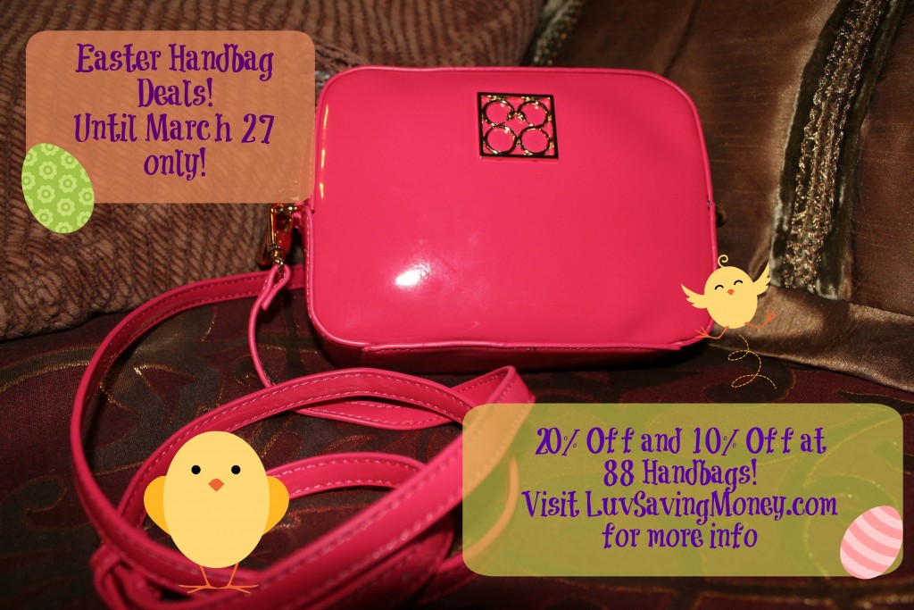 Easter 88 handbags promo