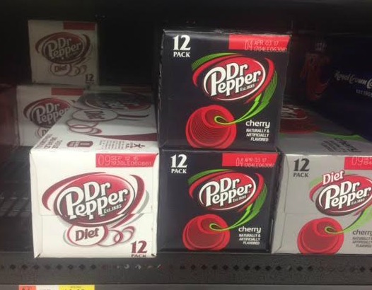 Diet Dr Pepper at Walmart price cropped
