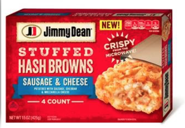 Jimmy Dean stuffed hash browns