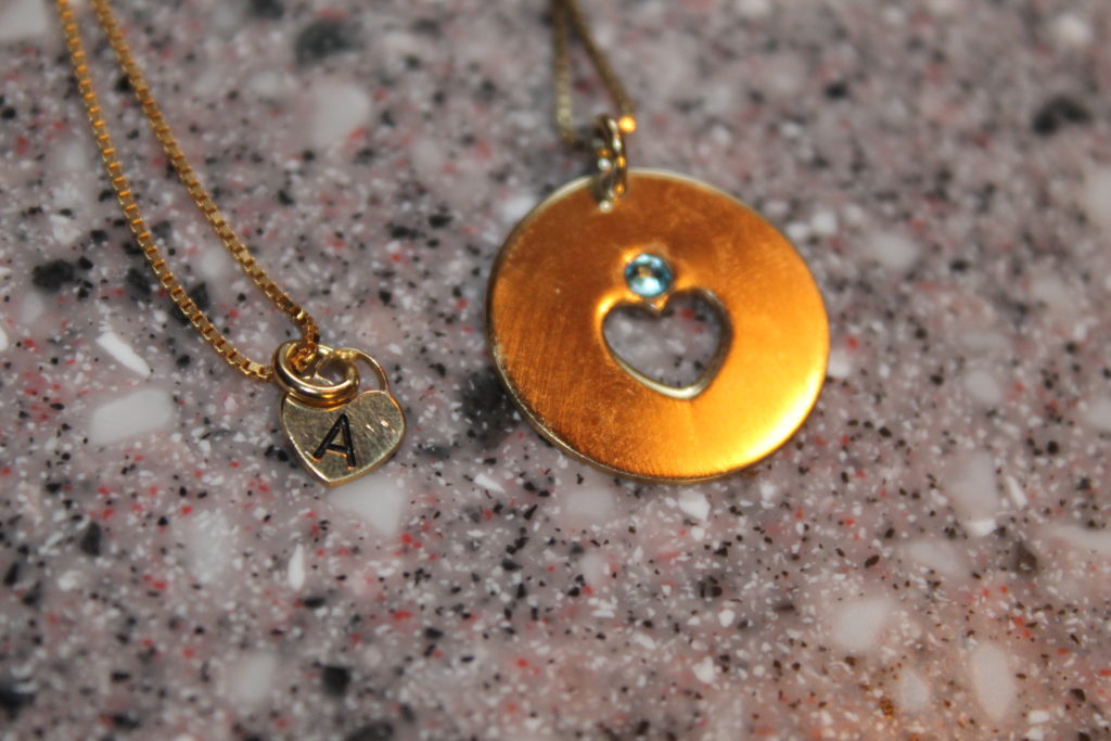 mother daughter necklace set