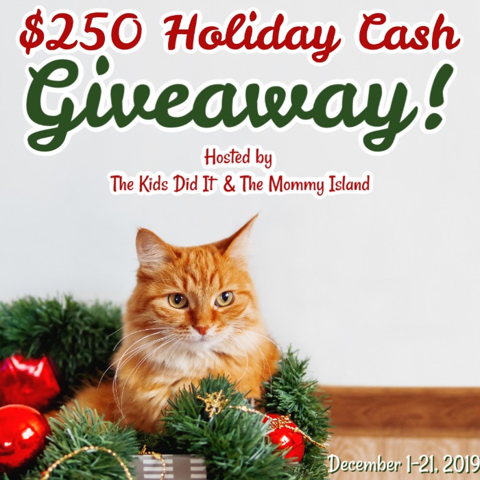 $250 December Cash Giveaway Event #BestGifts #HoHoHo