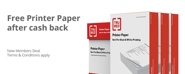 Free Printer Paper After Cash Back