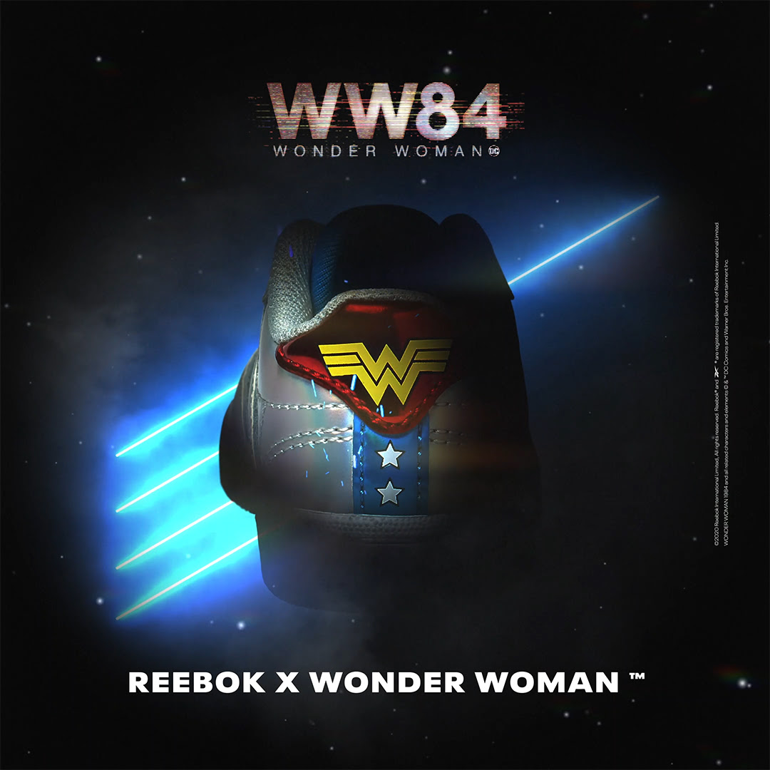 Reebok X Wonder Woman 84 Collections Drops
