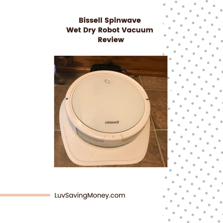 Bissell SpinWave Wet and Dry Robot Vacuum Review Luv Saving Money